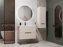 Style Line Шкаф пенал Матис 36 подвесной крем – фотография-6